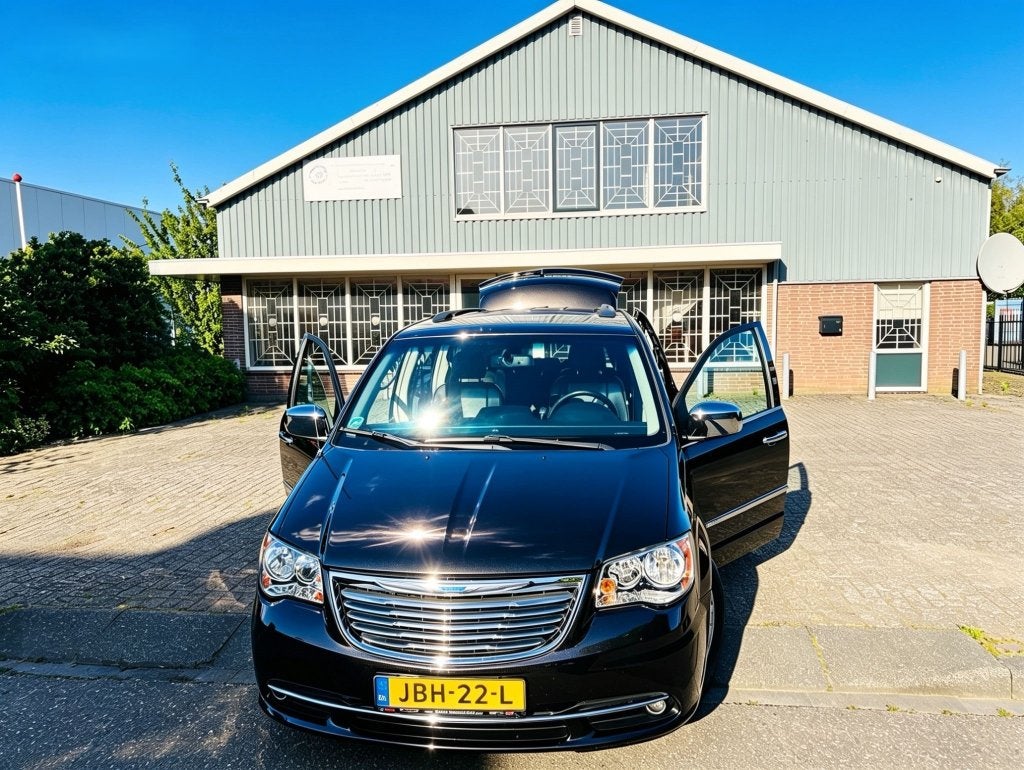 GRAND VOYAGER 3.6 V6 LIMITED, 2014, STOW&GO/TV/DVD/LEDER/, Zwart, Grand Voyager, Zwart, Leder