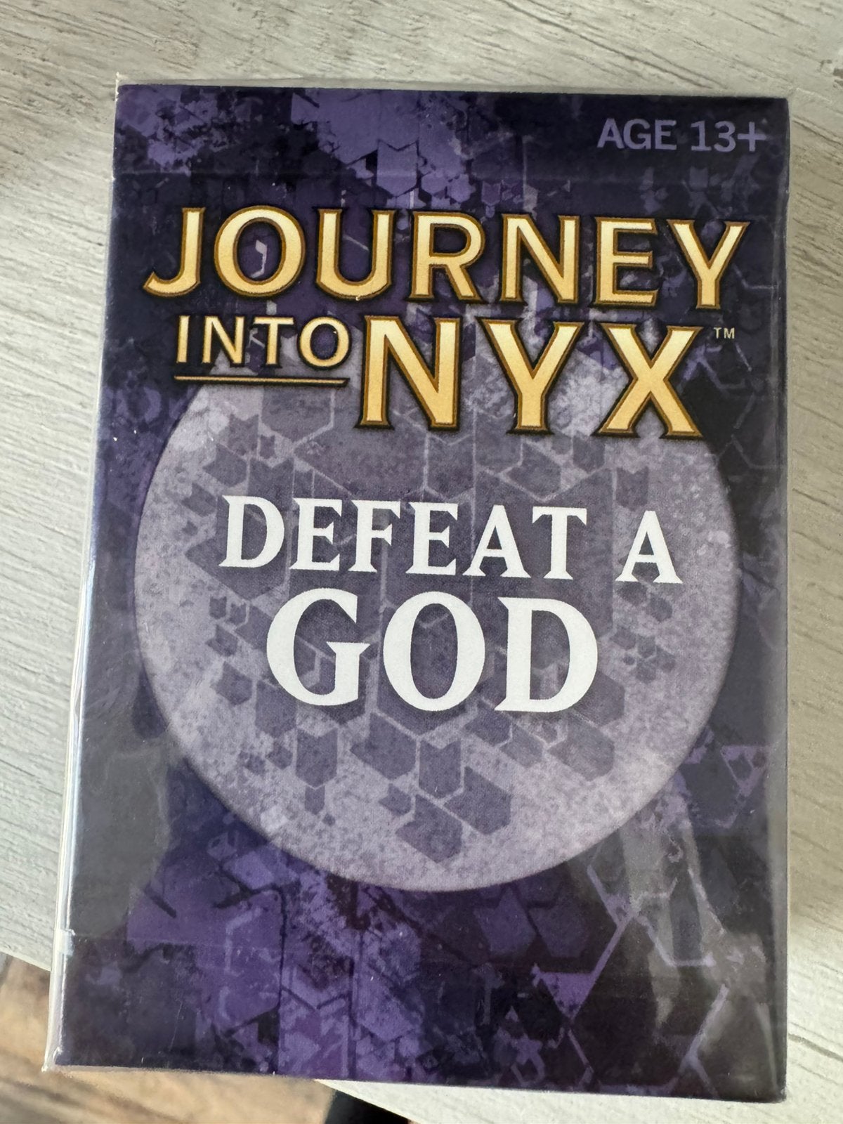 MTG Journey into Nyx – Defeat a God Challenge Deck Sealed, Ophalen of Verzenden, Nieuw, Speeldeck