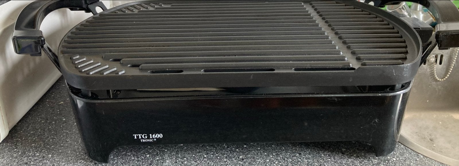 Tronic TTG 1600 elektrische grill, Ophalen, Gebruikt