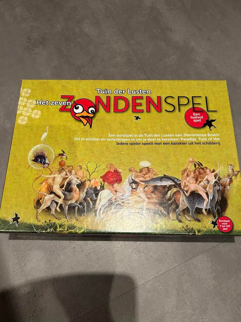 Het Zeven Zonden Spel - Tuin der Lusten, Ophalen of Verzenden, Gebruikt