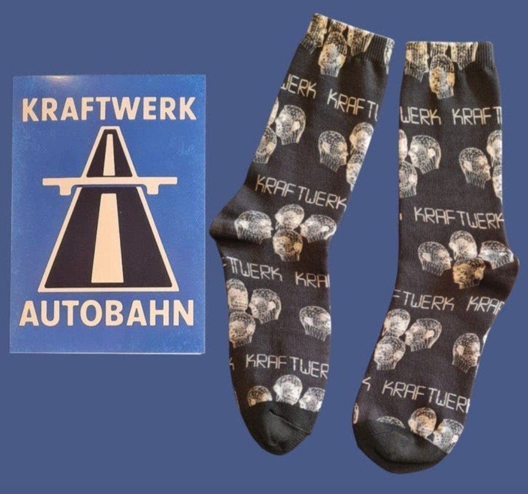KRAFTWERK SOKKEN  + BLANCO WENSKAART KRAFTWERK, Ophalen of Verzenden, Nieuw