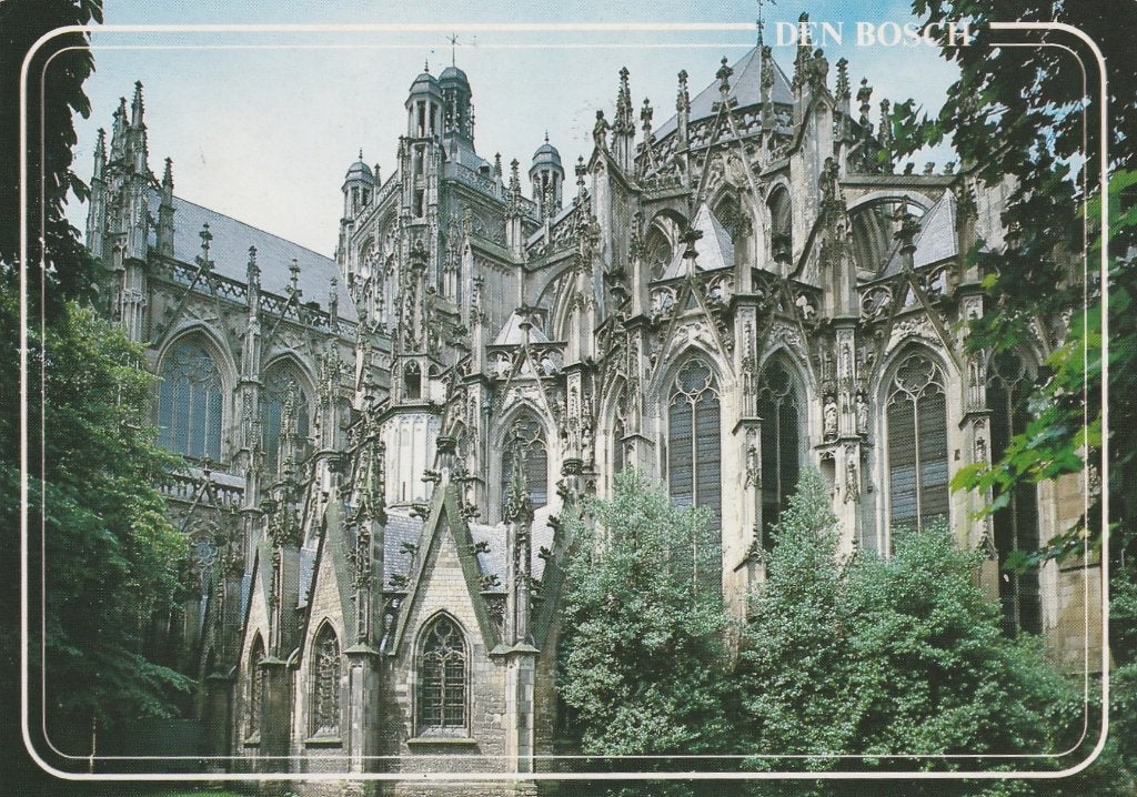 DEN BOSCH St. Jan Kerk, Verzamelen, Verzenden, 1980 tot heden, Gelopen, Noord-Brabant