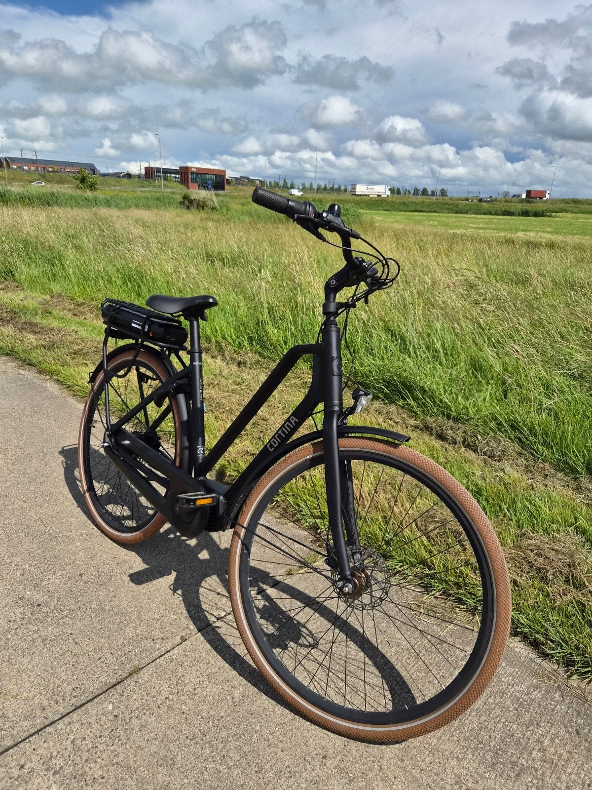 Cortina E-Foss E-bike - 50cm frame, Bafang middenmotor, 47 tot 51 cm, Ophalen of Verzenden, Zo goed als nieuw, Cortina