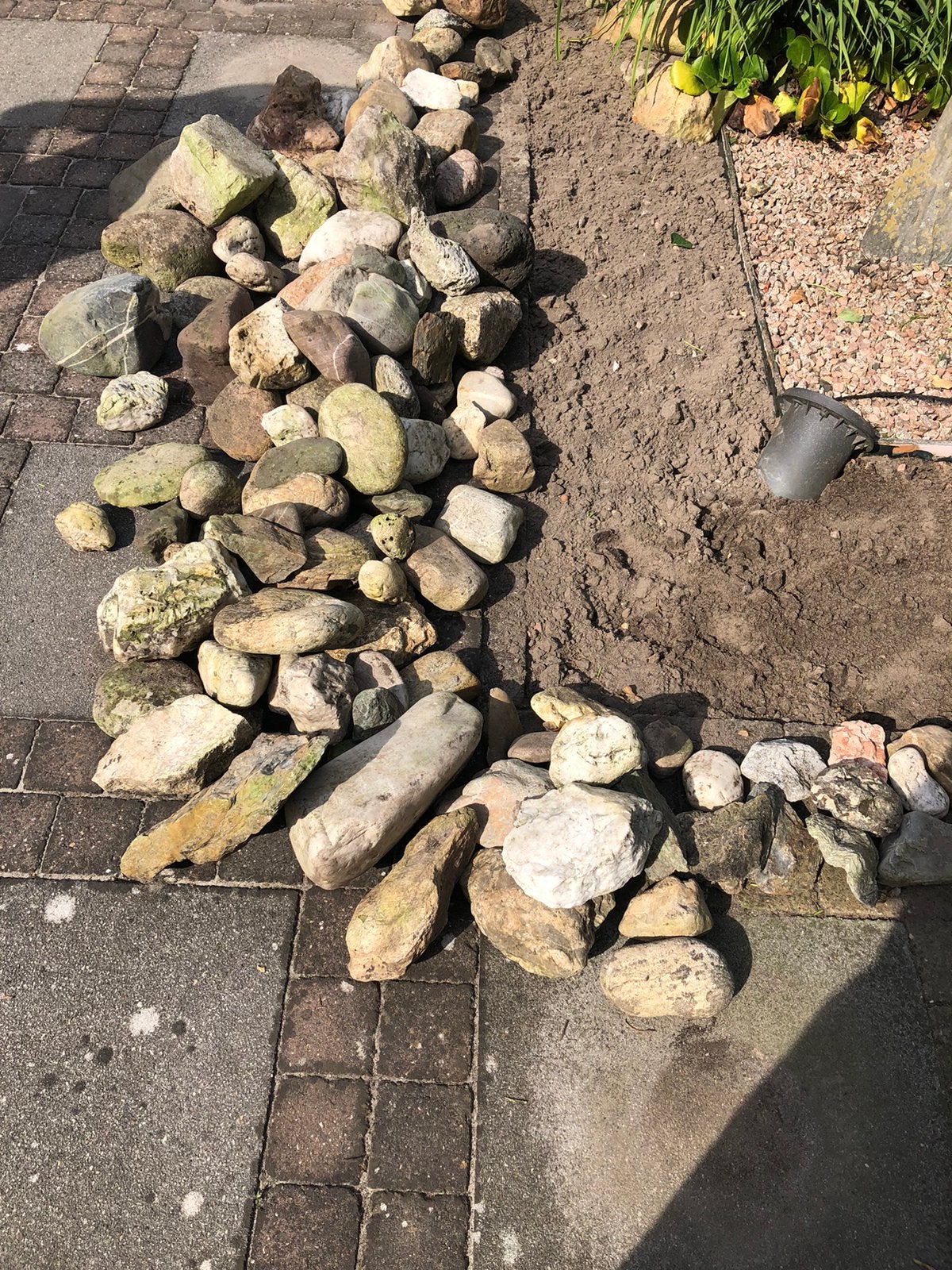 Zwerfkeien, Ophalen, Overige materialen, Gebruikt, Kei