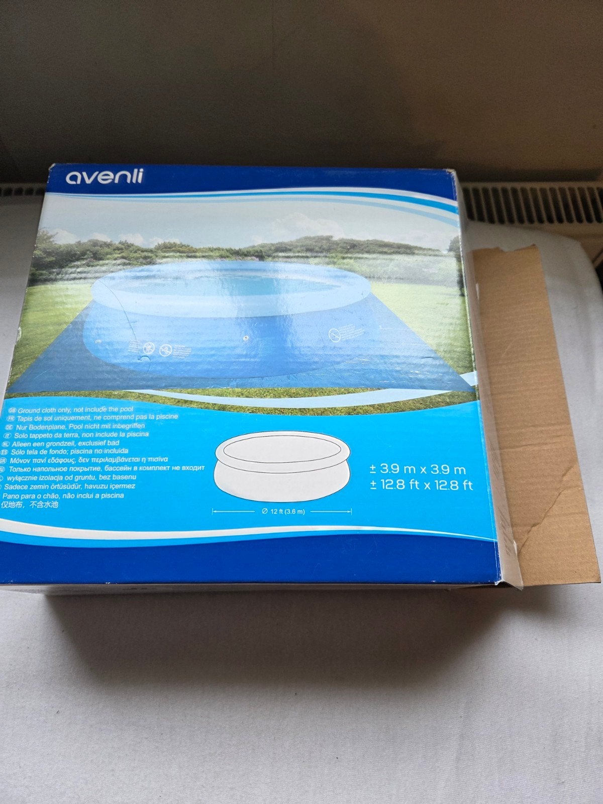 Avenli Grondzeil voor Zwembad - Rond (3.9m), Overige typen, Rond, Ophalen of Verzenden, 400 cm of meer