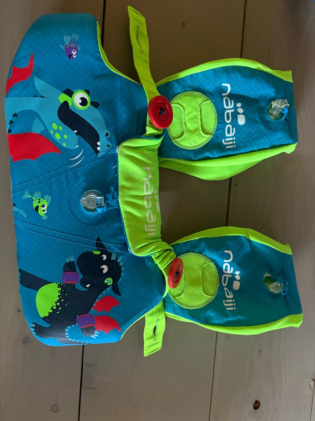 Zwembandje Nabaiji 15-30 KG - Drakenprint, Ophalen, Gebruikt, Zwembandjes, Nabaiji