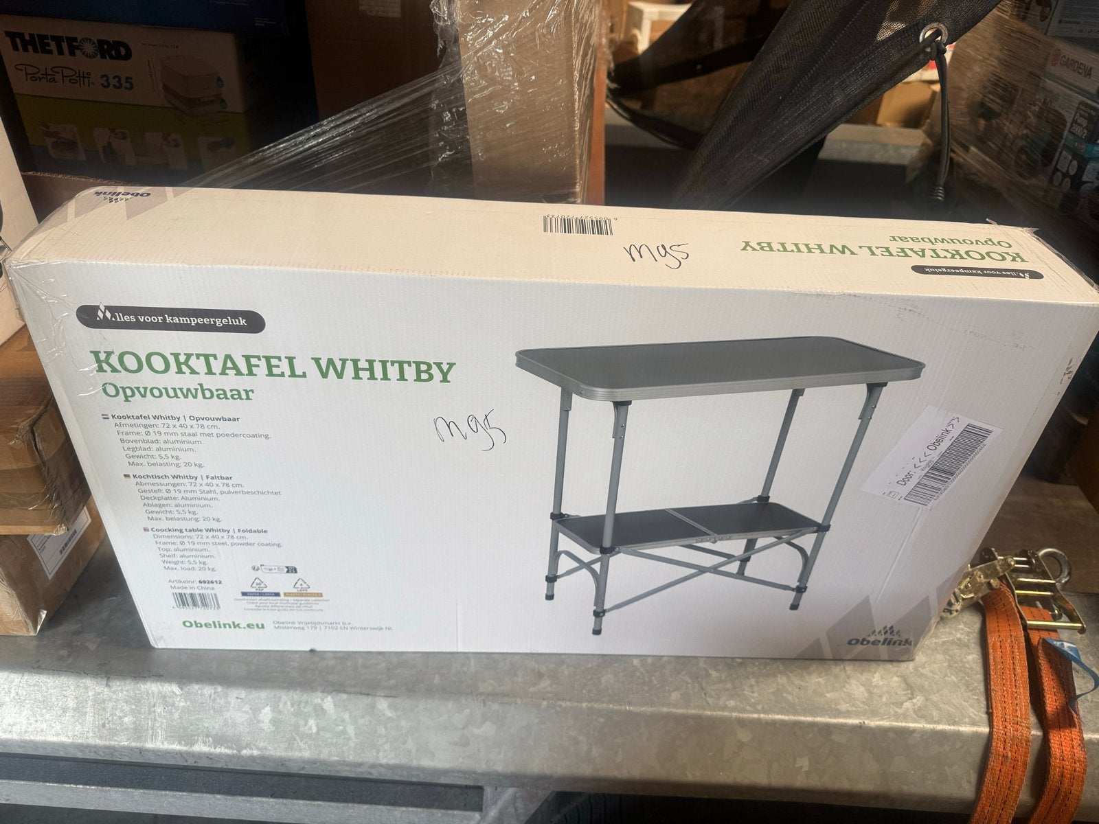 Opvouwbare Kooktafel Whitby - Ideaal voor Kamperen, O, O, O, Nieuw