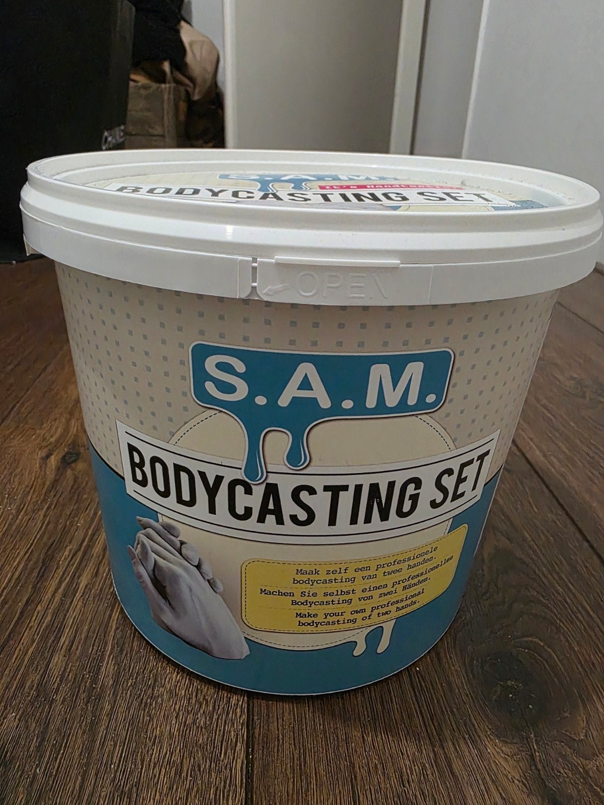 S.A.M. Bodycasting Set - Maak je eigen handafdruk!, Nieuw, Ophalen of Verzenden, Overige materialen, Overige merken