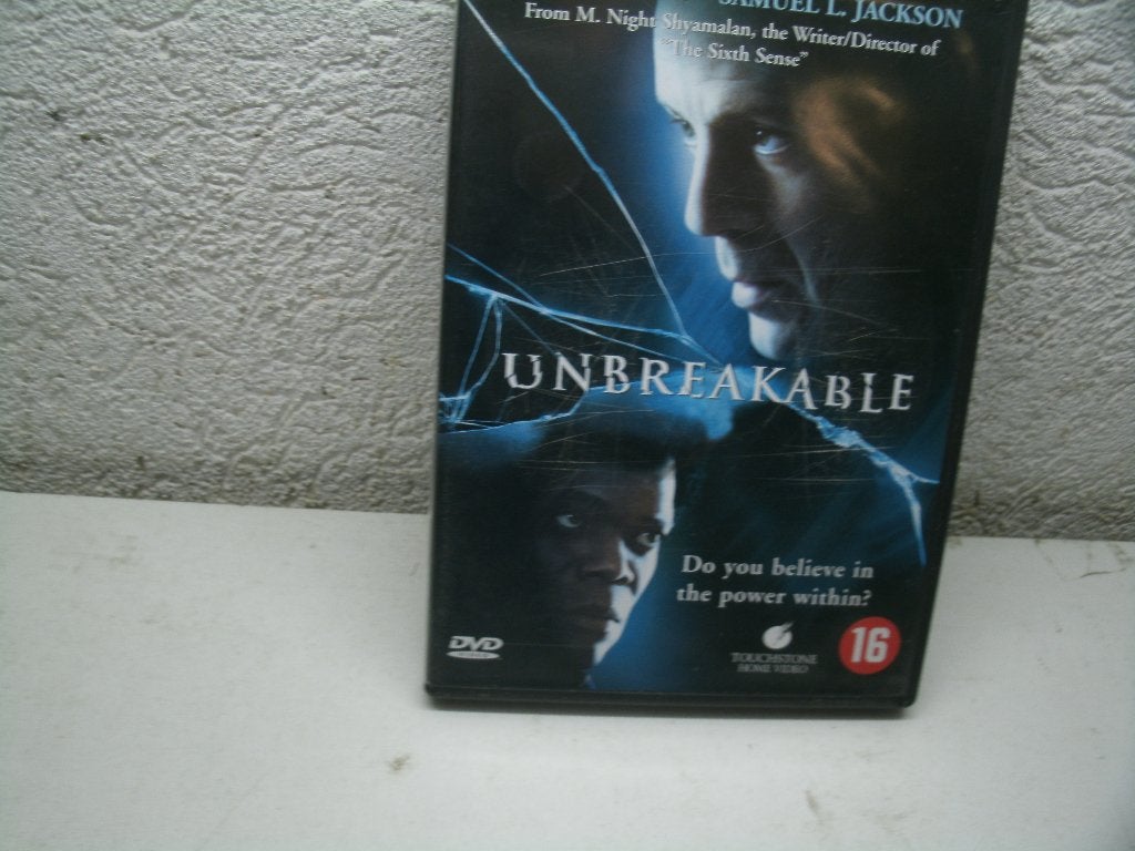 dvd 156b unbreakable, Alle leeftijden, Ophalen of Verzenden, Zo goed als nieuw