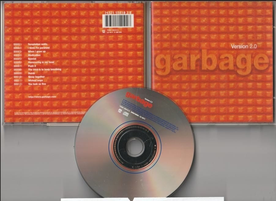 Garbage - Version 2.0, Ophalen of Verzenden, Gebruikt, Poprock