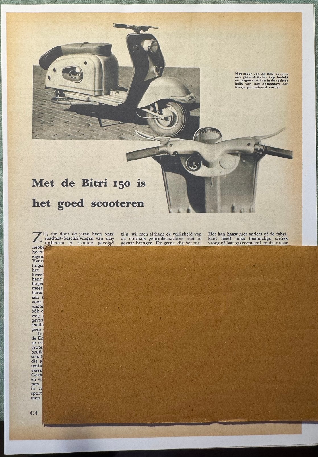 Test Bitri 150 scooter Dokkum in kopie, Ophalen of Verzenden, Zo goed als nieuw, Motoren