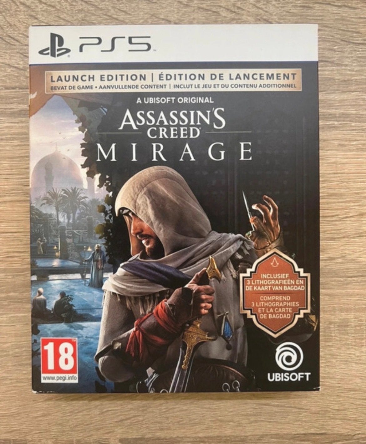 Assassin's Creed Mirage Launch Edition spel (PS5) - Z.G.A.N., Avontuur en Actie, Vanaf 18 jaar, 1 speler, Ophalen of Verzenden