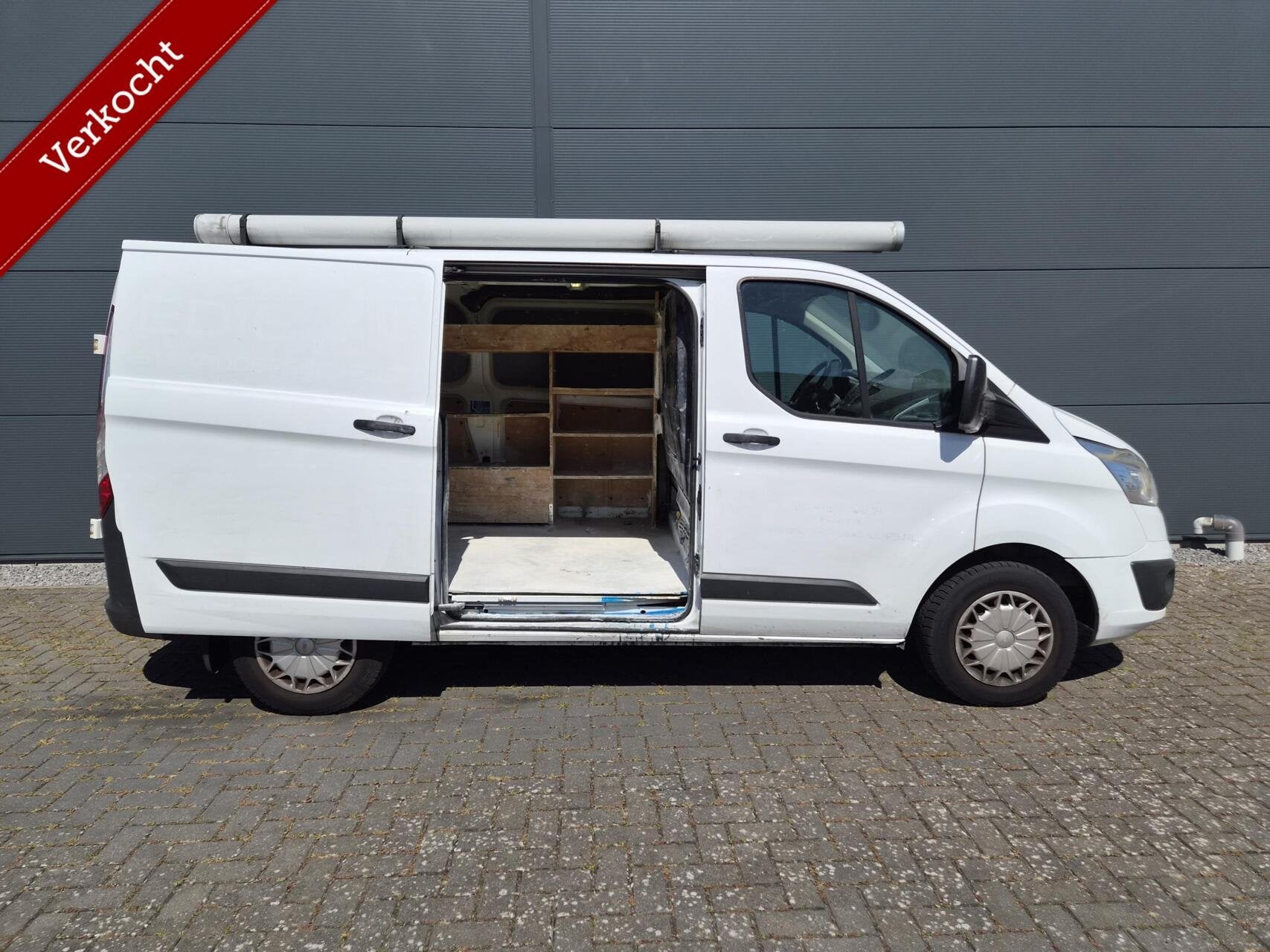 Ford Transit Custom Airco Cruise Trekhaak 2.2 TDCI L1H1, Euro 5, 101 pk, Gebruikt, 2350 kg