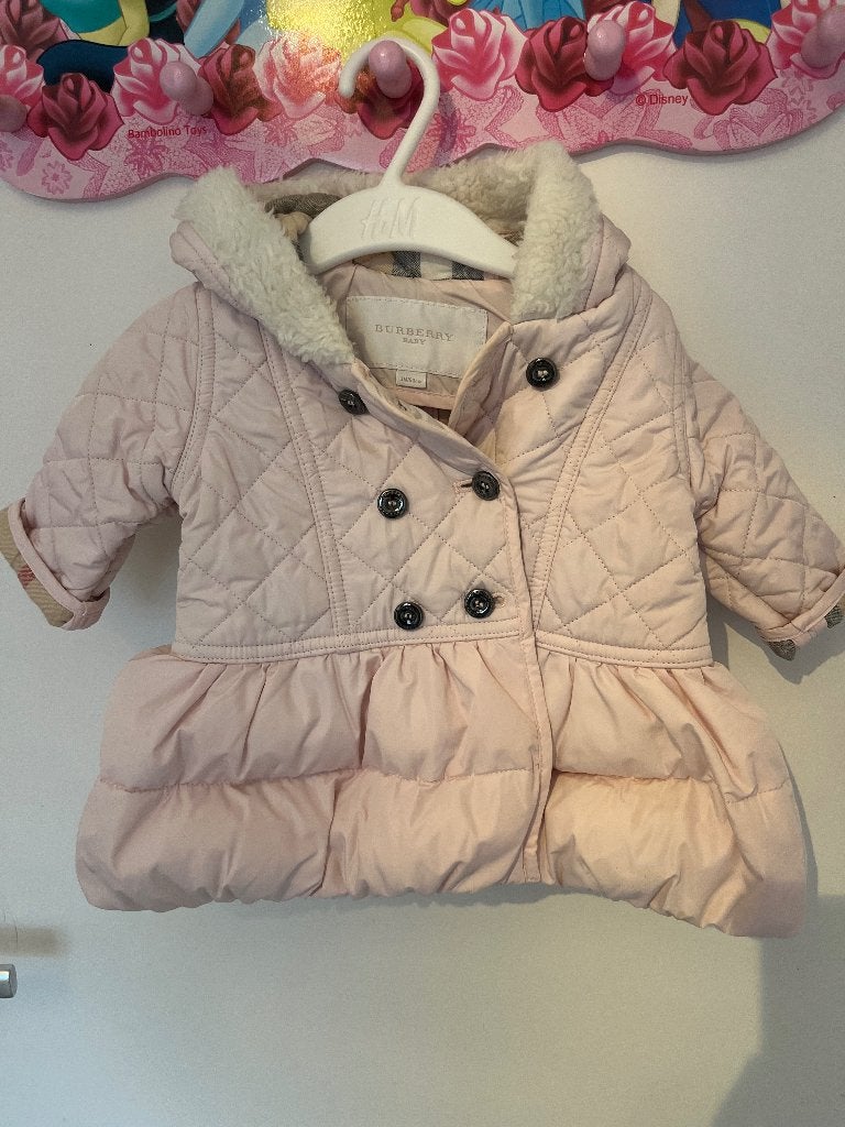 Mooie burberry jas, Meisje, Ophalen of Verzenden, Zo goed als nieuw, Jasje