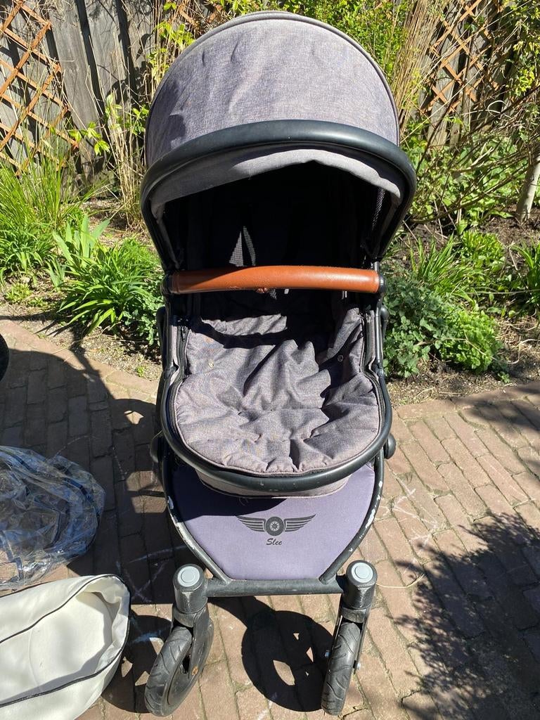 Sleeworld Mobile kinderwagen met luchtbanden, Gebruikt, Combiwagen, Met reiswieg, Ophalen