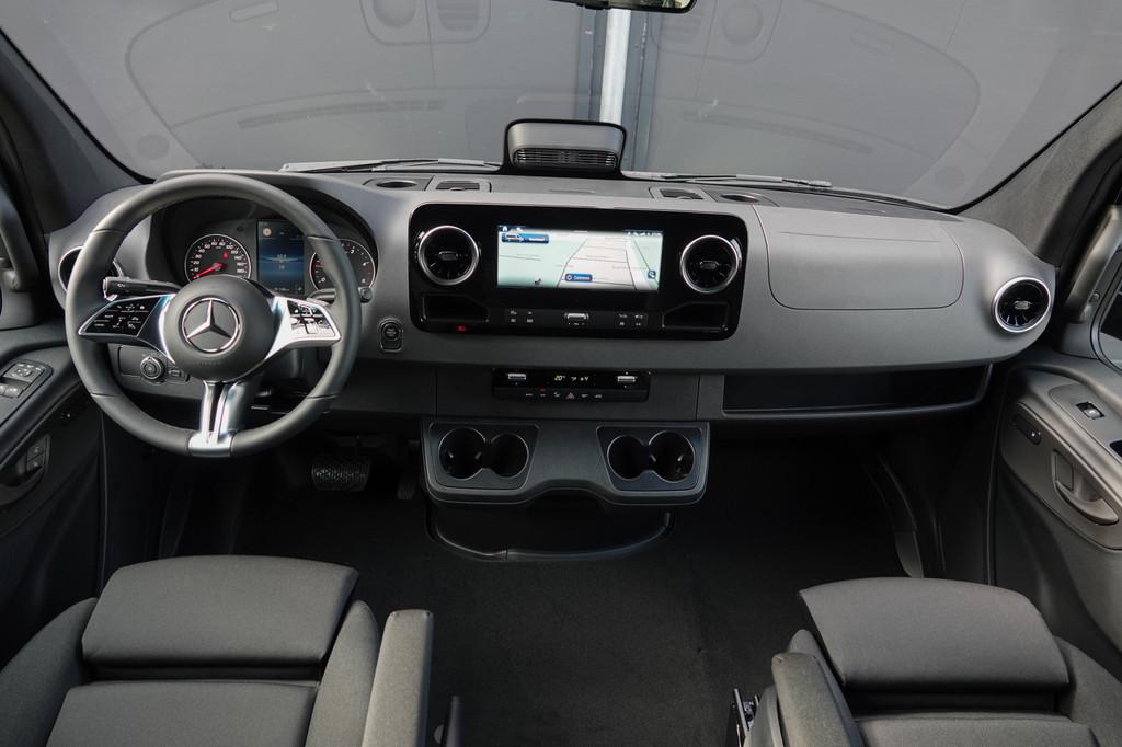 Mercedes-Benz Sprinter 4x4 319Cdi 190Pk 9G-tronic | L2H1 | D, Automaat, Stof, Gebruikt, Zwart