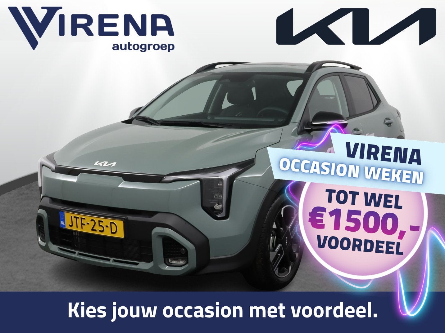 Kia Stonic 1.0 T-GDi MHEV GT-Line DEMO - Stoel/Stuur verwarm