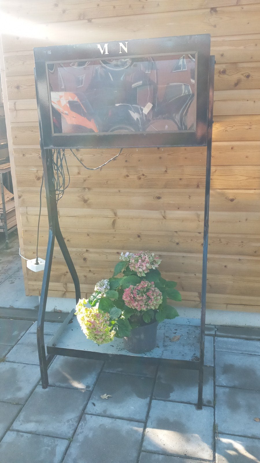 Buiten Reclamebord  met Gebruikte sporen, Ophalen, Gebruikt