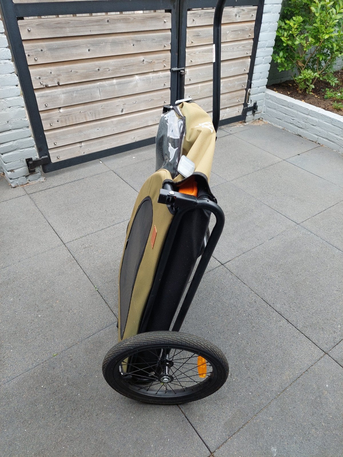 te koop honde fietskar!, Ophalen, Zo goed als nieuw, Hondenfietskar