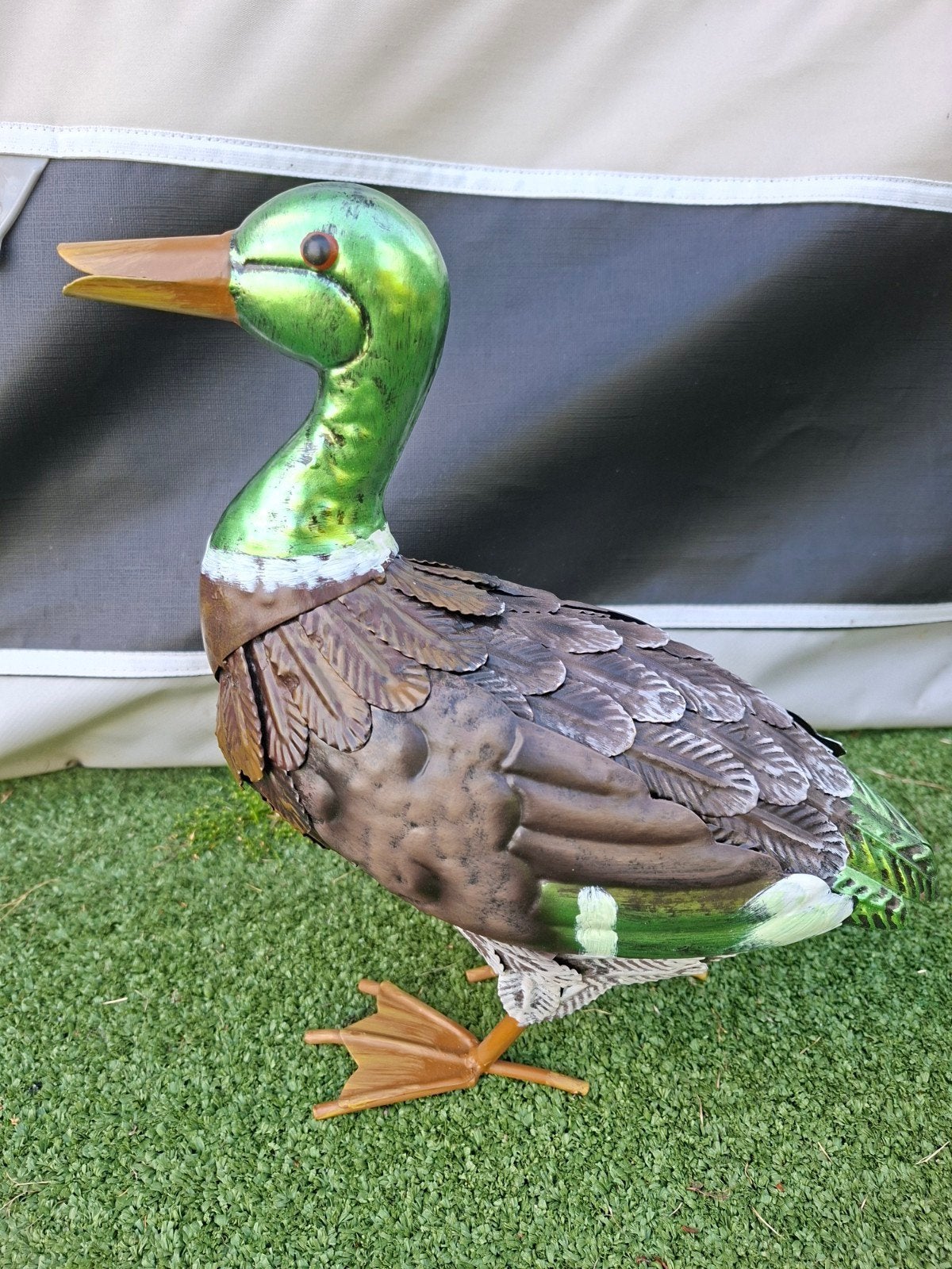Metalen eend (woerd), Ophalen of Verzenden, Metaal, Overige typen