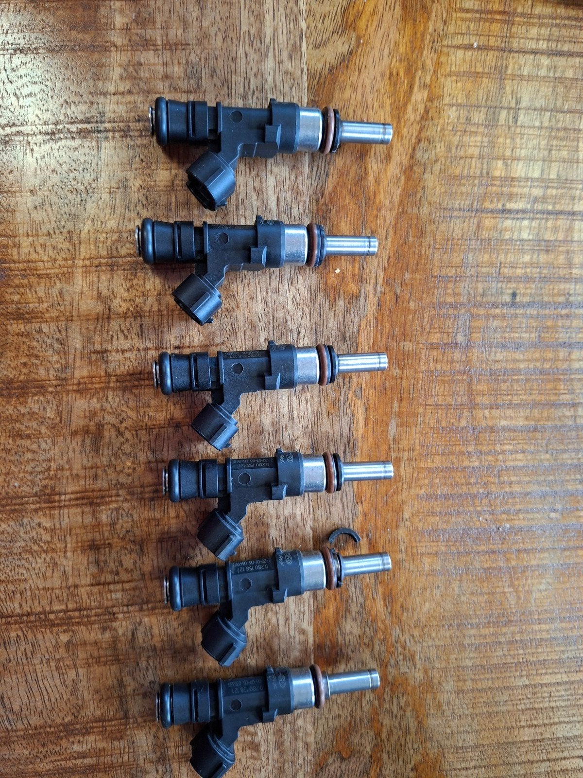 Injectoren set Volkswagen Golf 5 R32 2006 - 6 stuks, Ophalen of Verzenden, Gebruikt, Volkswagen