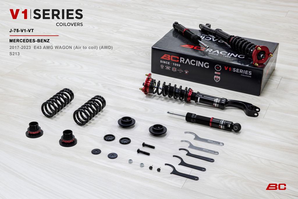 BC Racing schroefset verlaging Mercedes E43 AMG Wagon 17-23, Ophalen of Verzenden
