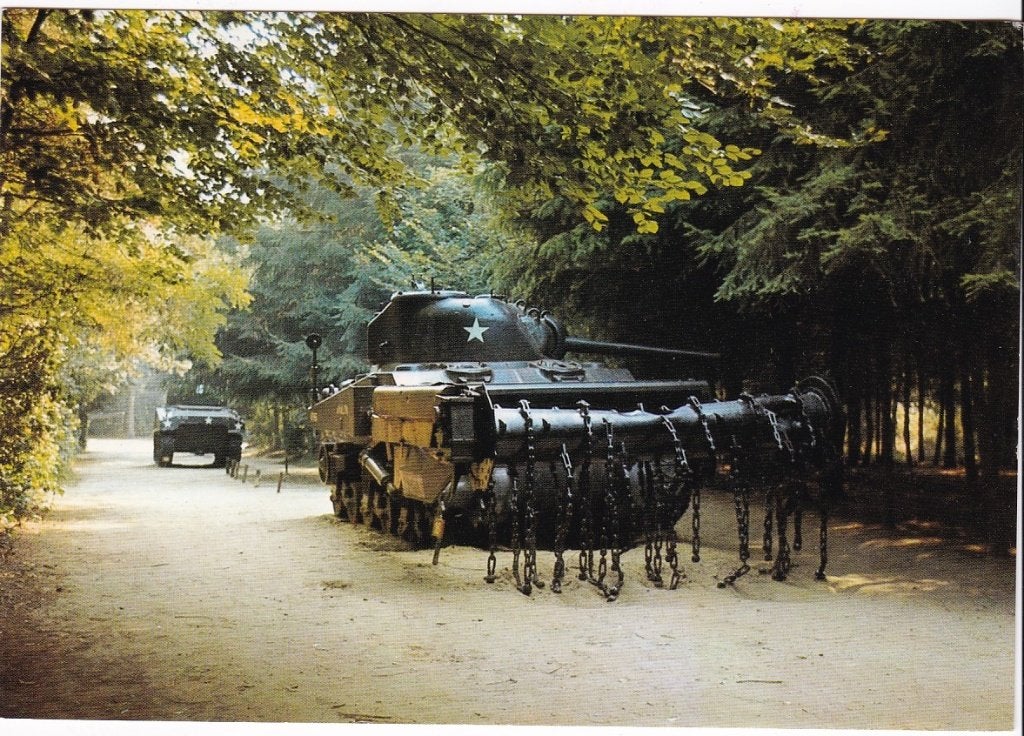 Overloon Oorlogsmuseum -Sherman V Cab-Mijnenruimer (Engels), Ophalen, Landmacht, Nederland, Overige typen