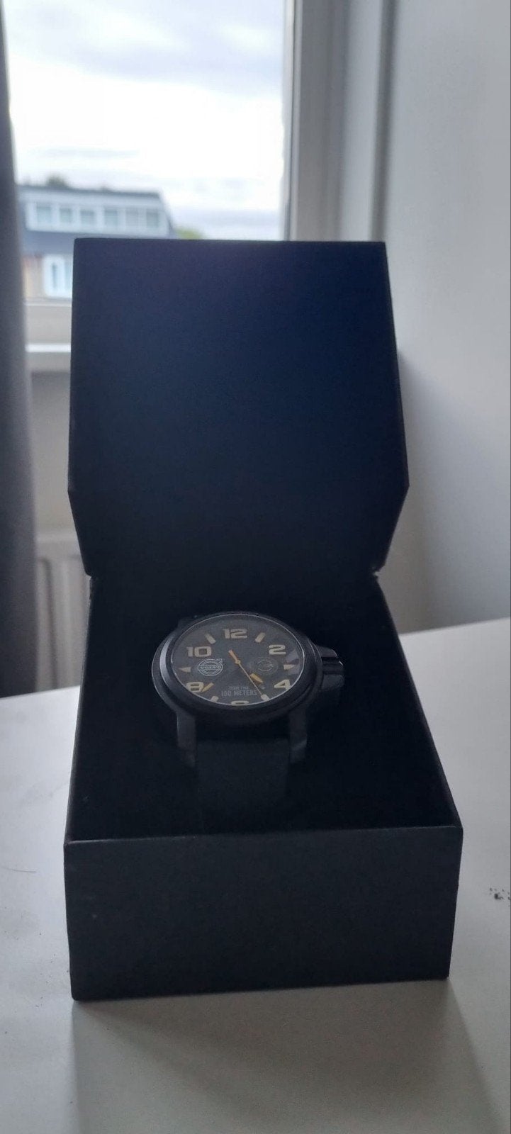 Volvo Rugged horloge/watch Team FMX Edition, Zwart, Ophalen of Verzenden, Zo goed als nieuw, Volvo
