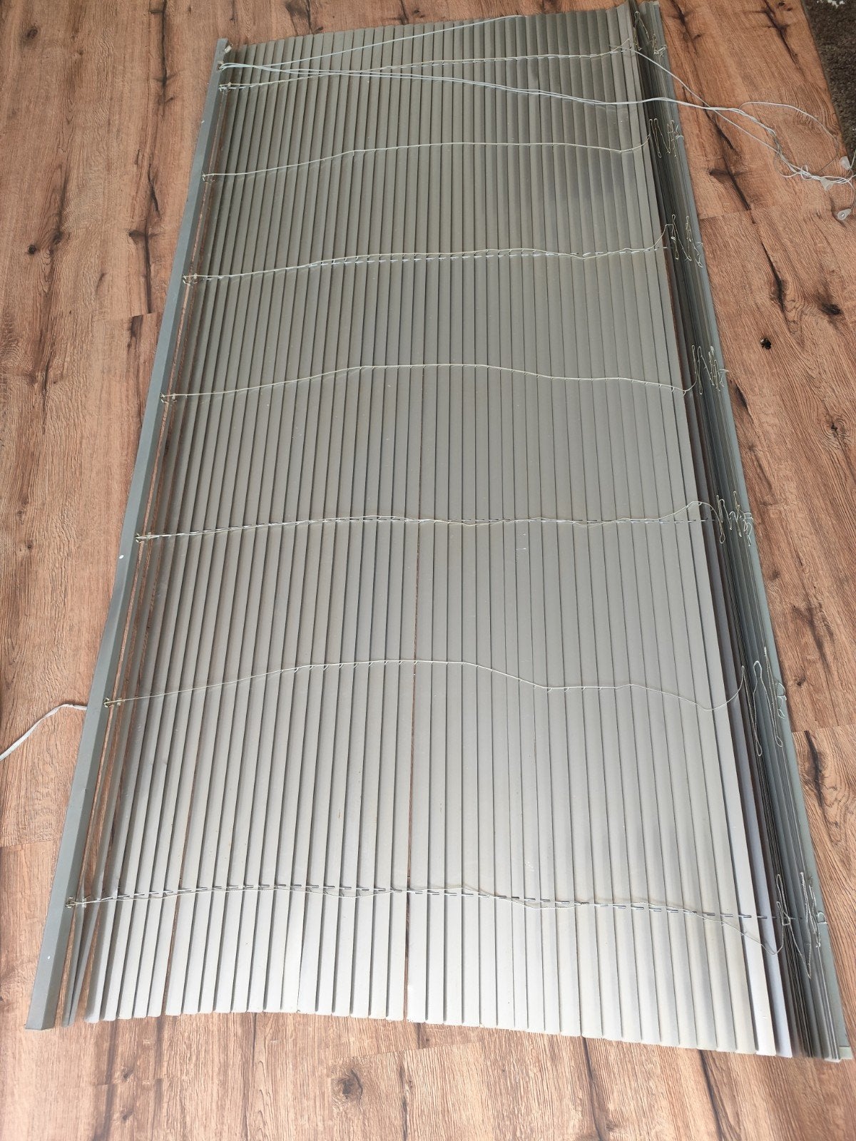 Luxaflex  grijs/ zilver  B 200cm  H 170 cm, Ophalen, 200 cm, Gebruikt, 170 cm