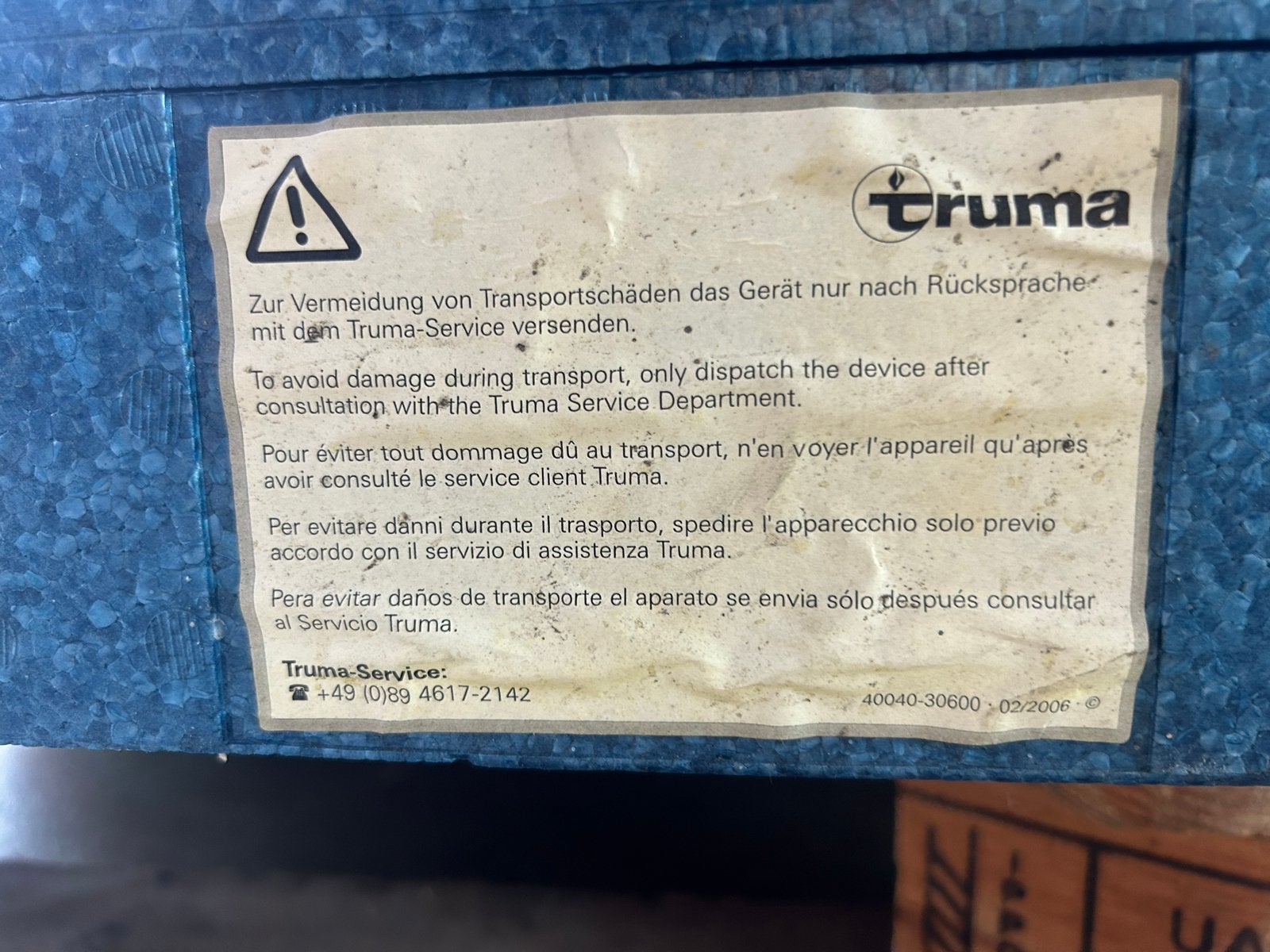 Truma Saphir Vario Airco voor Camper/Caravan, Ophalen, Gebruikt