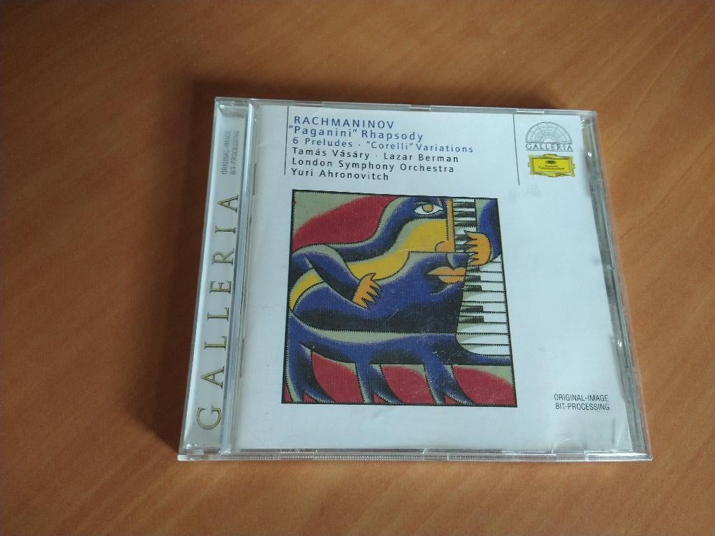 CD Rachmaninov -"Paganini" Rhapsody - 6 Preludes - Corelli, Ophalen of Verzenden, Modernisme tot heden, Zo goed als nieuw, Orkest of Ballet
