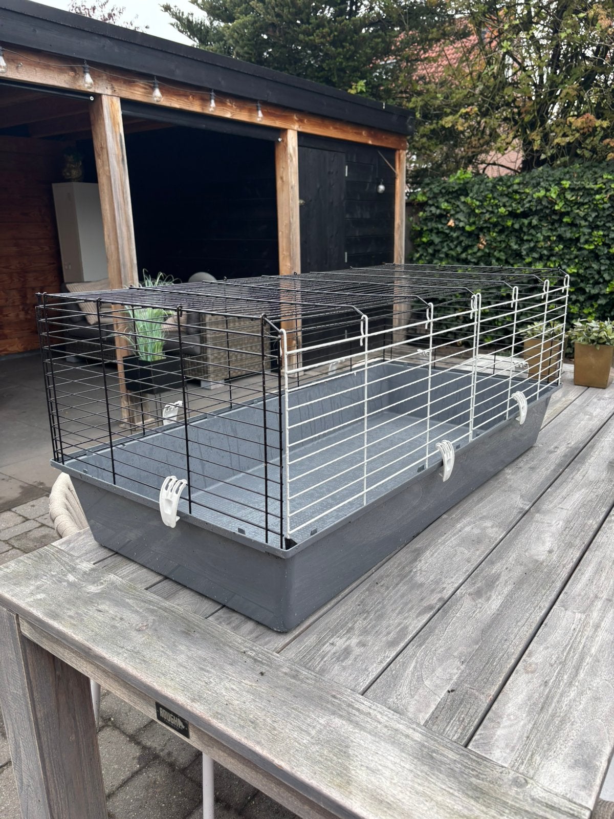 Konijnenhok, Dieren en Toebehoren, Knaagdieren en Konijnen | Hokken en Kooien, Ophalen, Zo goed als nieuw, Hok, Minder dan 60 cm