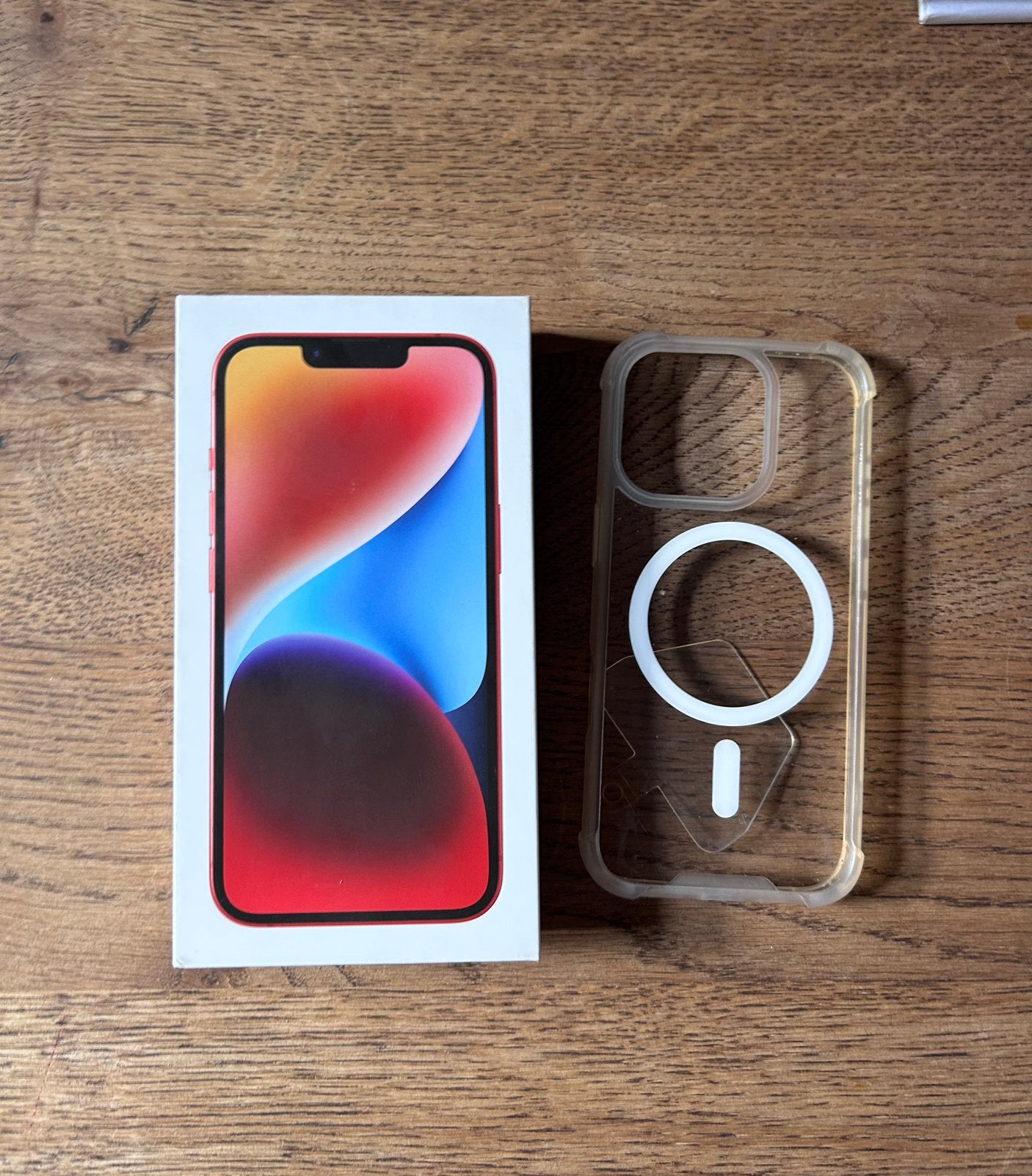 iPhone 14 – 256GB – Rood ️ | Zeer nette staat, 256 GB, Ophalen of Verzenden, Zo goed als nieuw, 84 %