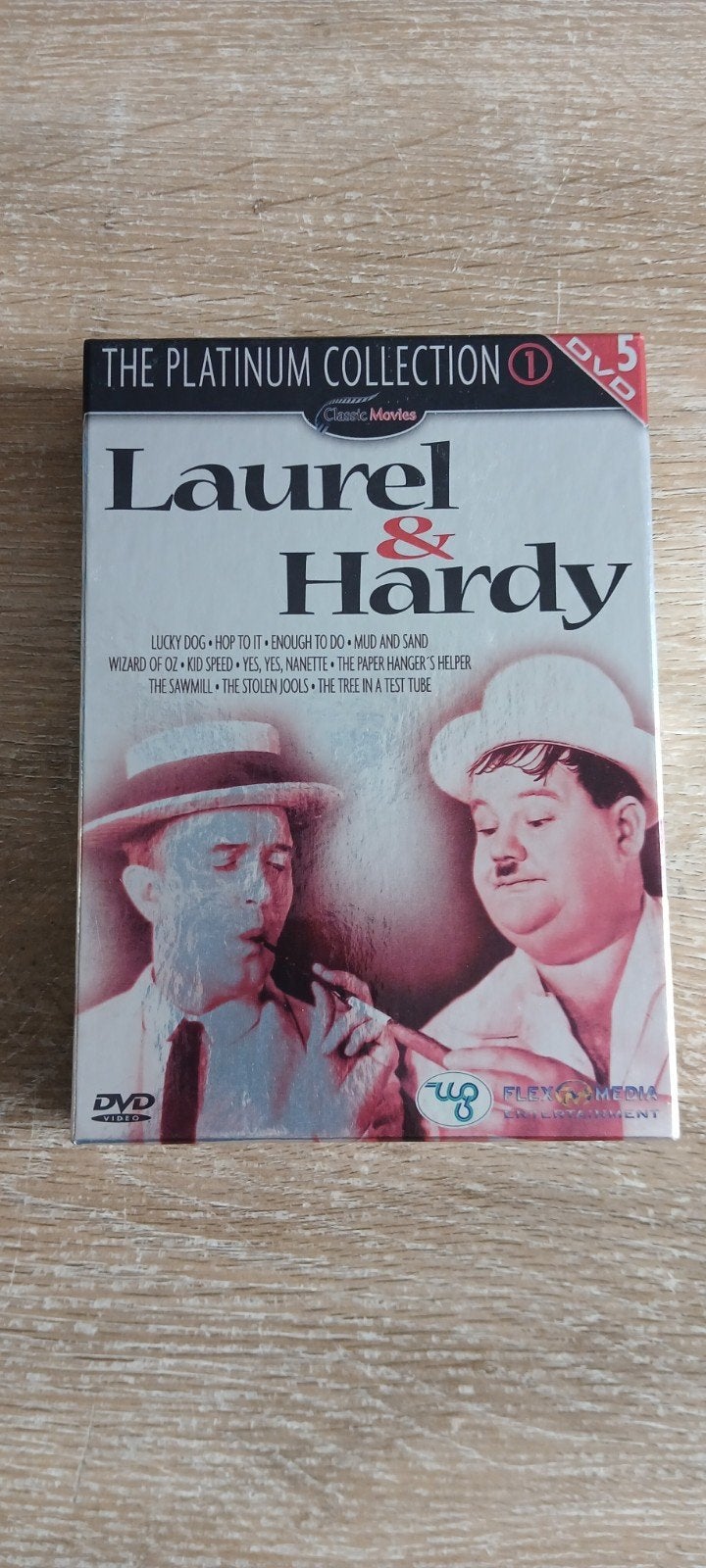 5 dvdbox laurel en hardy the platinum collection comedy set, 1960 tot 1980, Alle leeftijden, Ophalen of Verzenden, Zo goed als nieuw