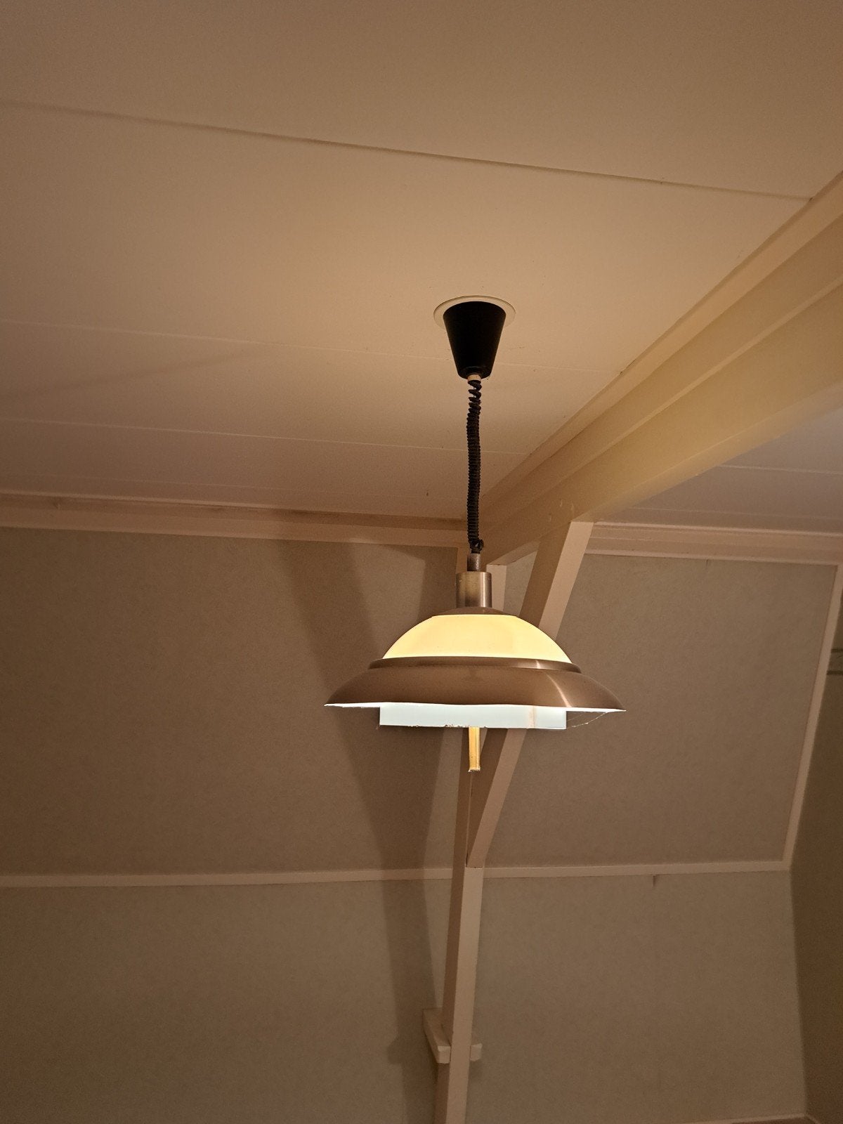 Dijkstra  Mushroom/ Space Age hanglamp met trekpendel, Ophalen