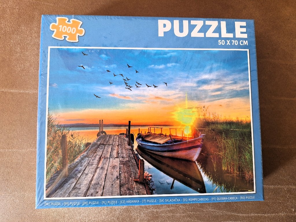 Puzzel 1000 stukjes 50 x 70 cm, nieuw, Hobby en Vrije tijd, Denksport en Puzzels, Ophalen, 500 t/m 1500 stukjes, Nieuw, Legpuzzel
