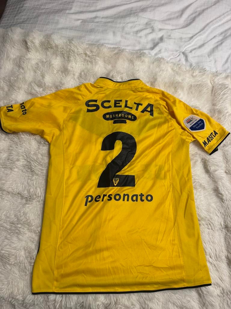 VVV-Venlo Matchworn Michael Timisela Shirt #2, Sport en Fitness, Ophalen of Verzenden, Gebruikt, Shirt