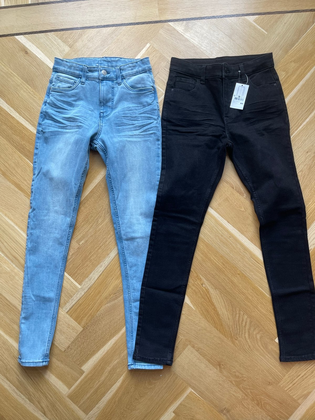 NIEUW 2 HEMA Skinny Fit Jeans maat 152 €7 pst, Ophalen of Verzenden, Nieuw, Jongen of Meisje, Broek