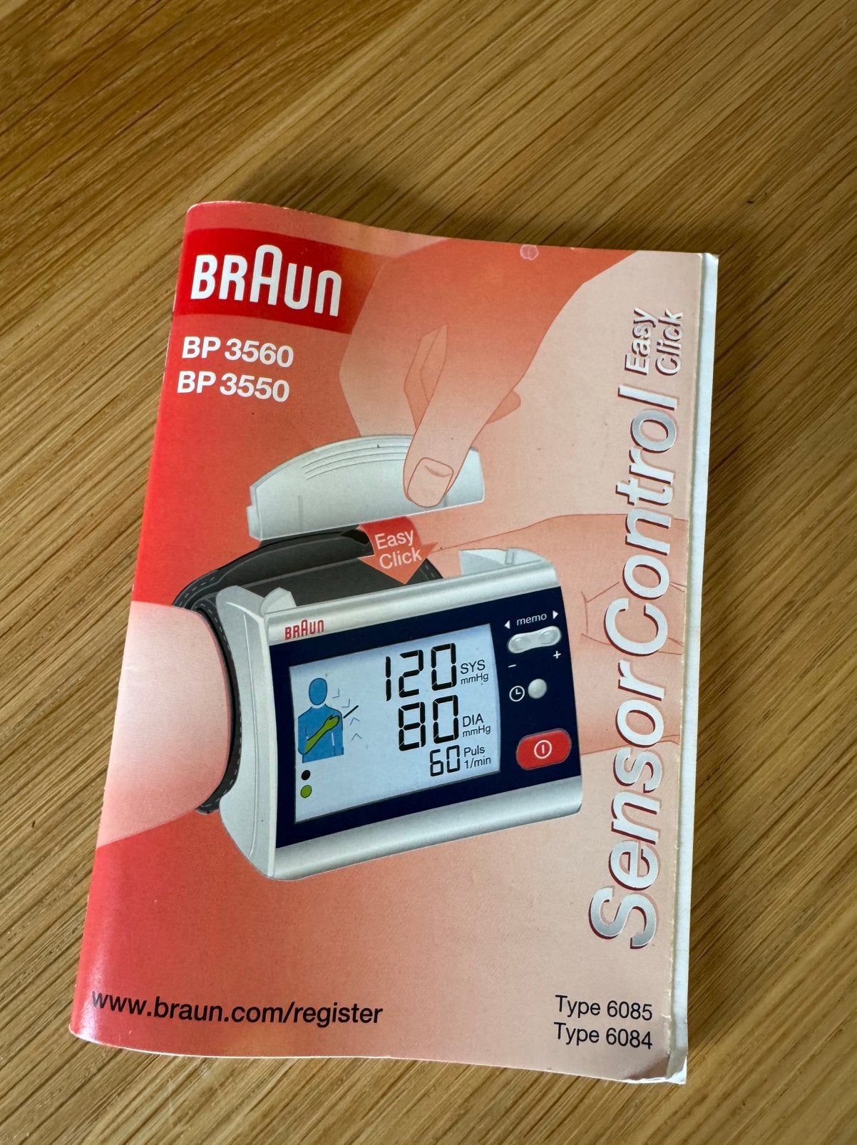 Braun bloeddrukmeter in zeer goede staat, Ophalen of Verzenden, Zo goed als nieuw