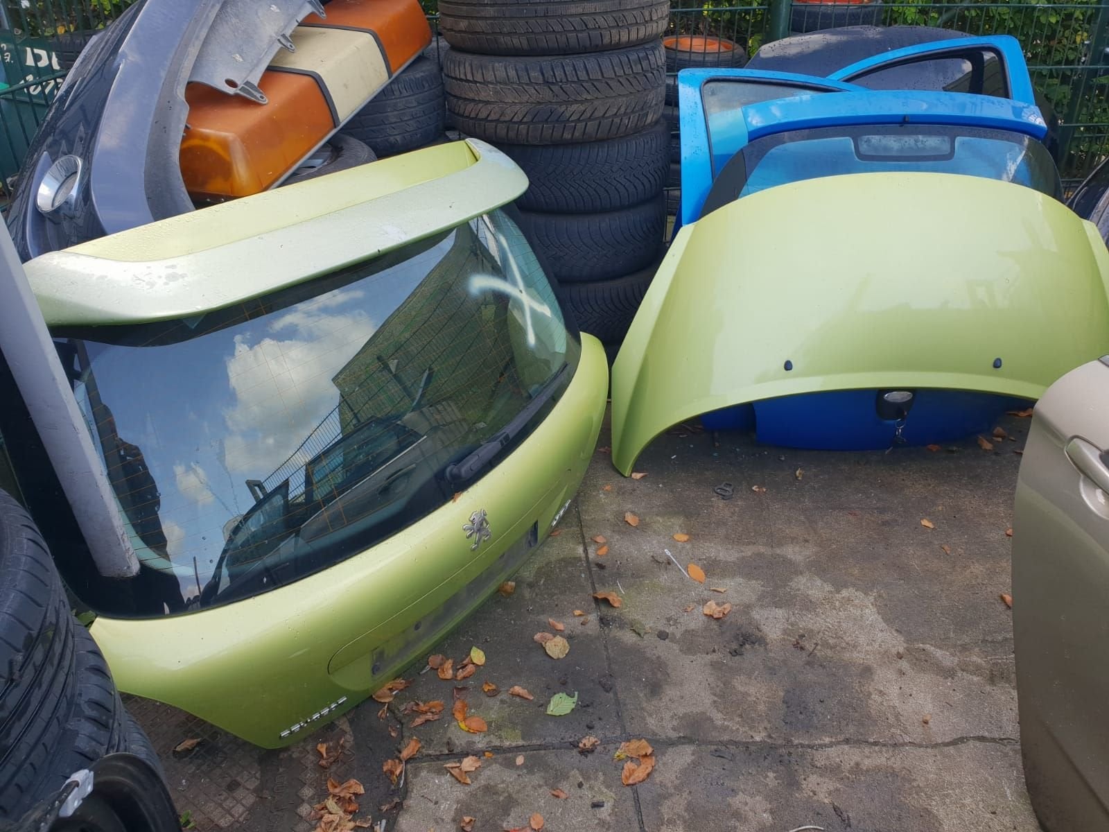 PEUGEOT 207 HB ACHTERKLEP +MOTORKAP BJ 2005 TOT 2013, Gebruikt, -, Ophalen of Verzenden, Achter