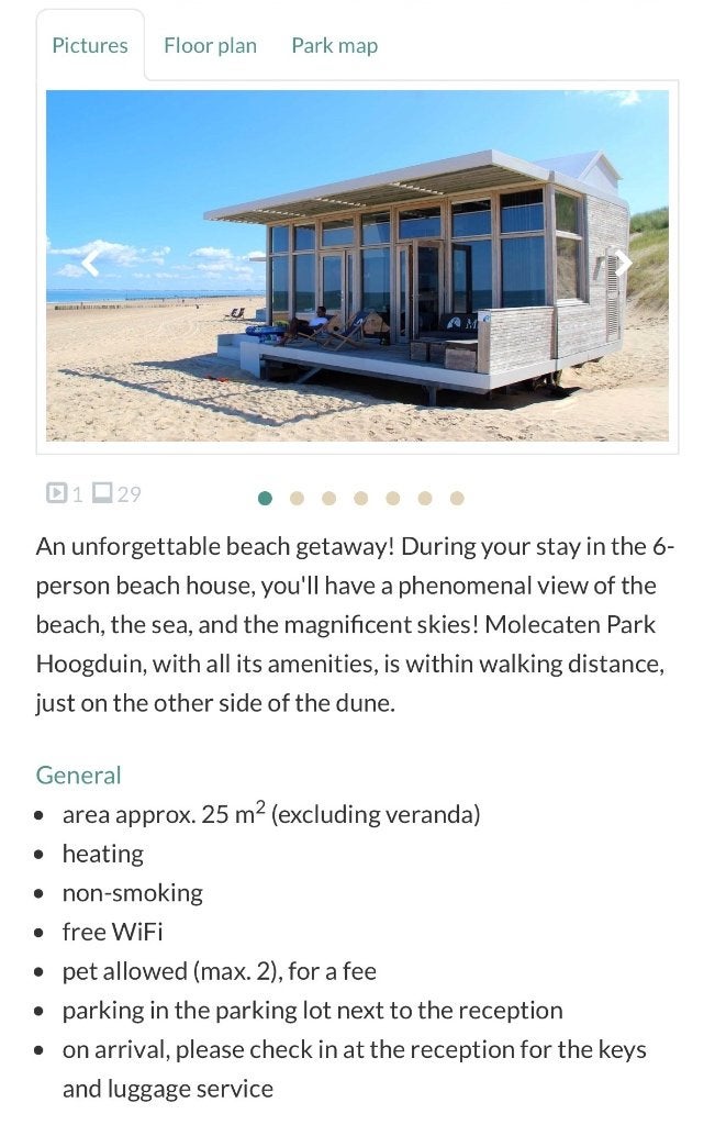Ter overname 6 personen vakantie Cadzand!, Vakantie, Bemiddelingsbureau, 2 slaapkamers, Zeeland, Recreatiepark