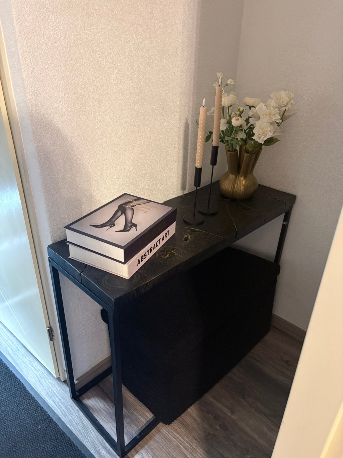 Sidetable, Ophalen, 100 tot 150 cm, Zo goed als nieuw, 25 tot 50 cm