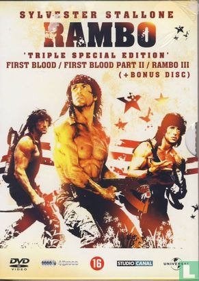 rambo box ( sylvester stallone , richard crenna ), Alle leeftijden, Ophalen of Verzenden, Zo goed als nieuw