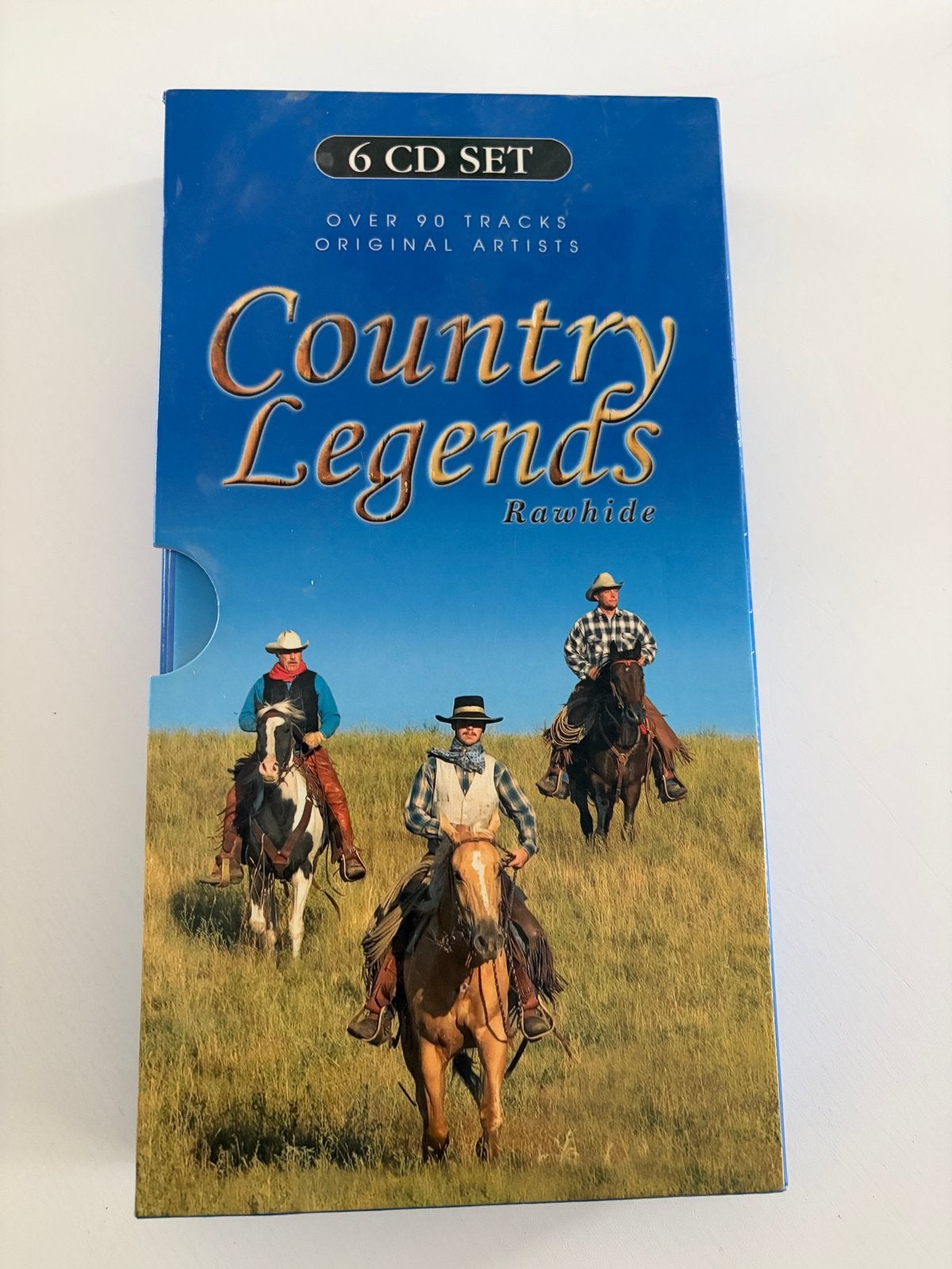 Country Legends Rawhide - 6 CD Set - Meer dan 90 tracks, Ophalen of Verzenden, Zo goed als nieuw, Boxset, Country