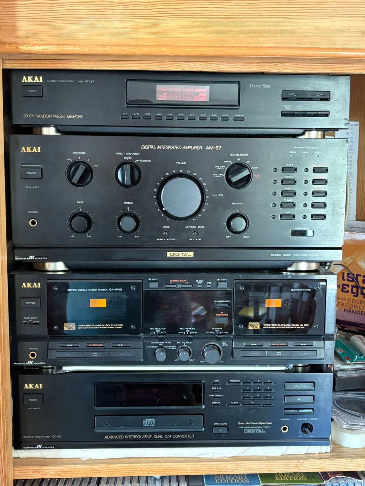 Professionele akai set losse componenten, Ophalen, Zo goed als nieuw, Akai, Losse componenten