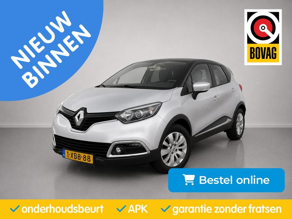 Renault Captur 0.9 TCe Keyless| CruiseControl|Navigatie|PDC|, Voorwielaandrijving, 898 cc, Stof, Gebruikt