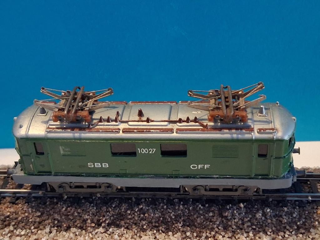 Electrische loc SBB CFF N-spoor, Gebruikt, Ophalen of Verzenden, Analoog, Gelijkstroom