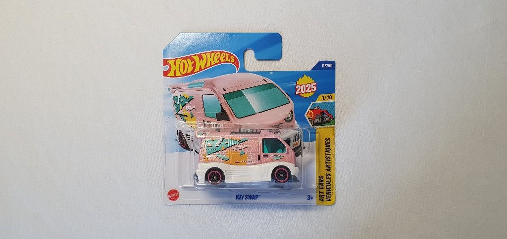 Hot Wheels Kei Swap roze wit, Ophalen of Verzenden, Nieuw, Auto