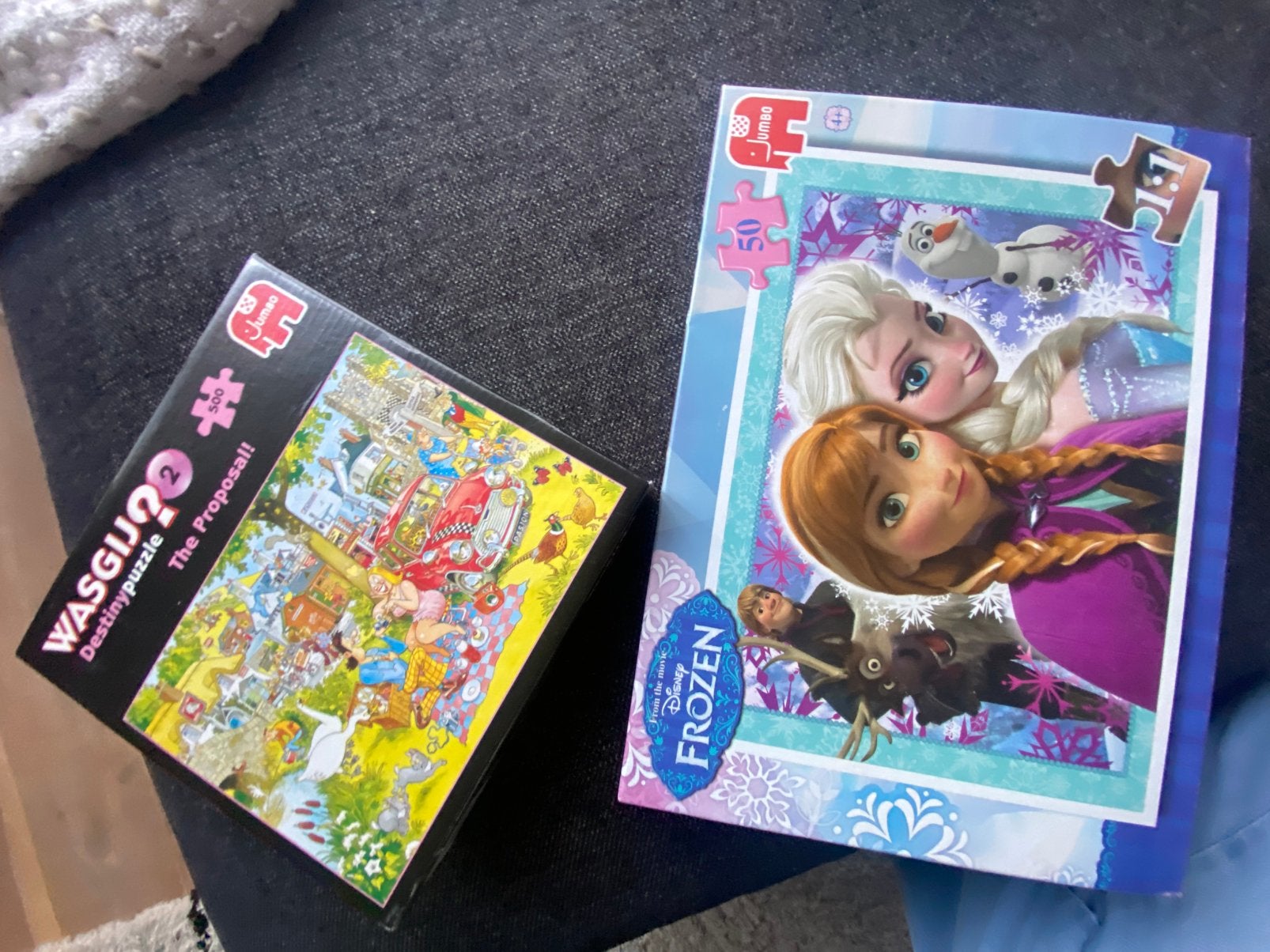 Gratis puzzels, Ophalen, Zo goed als nieuw