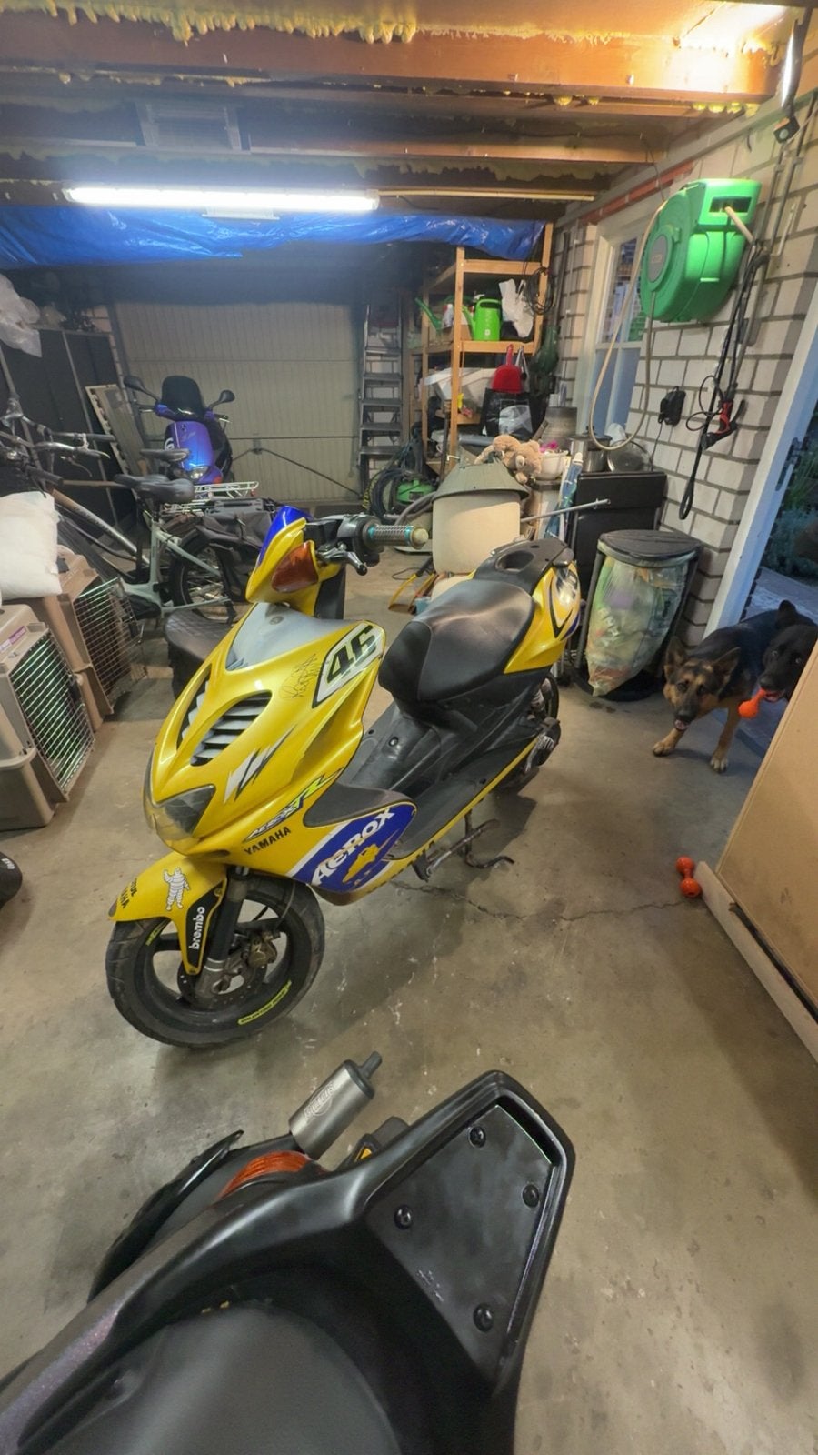 Yamaha aerox valetino rossi, Ophalen, Zo goed als nieuw, Overige typen, Yamaha